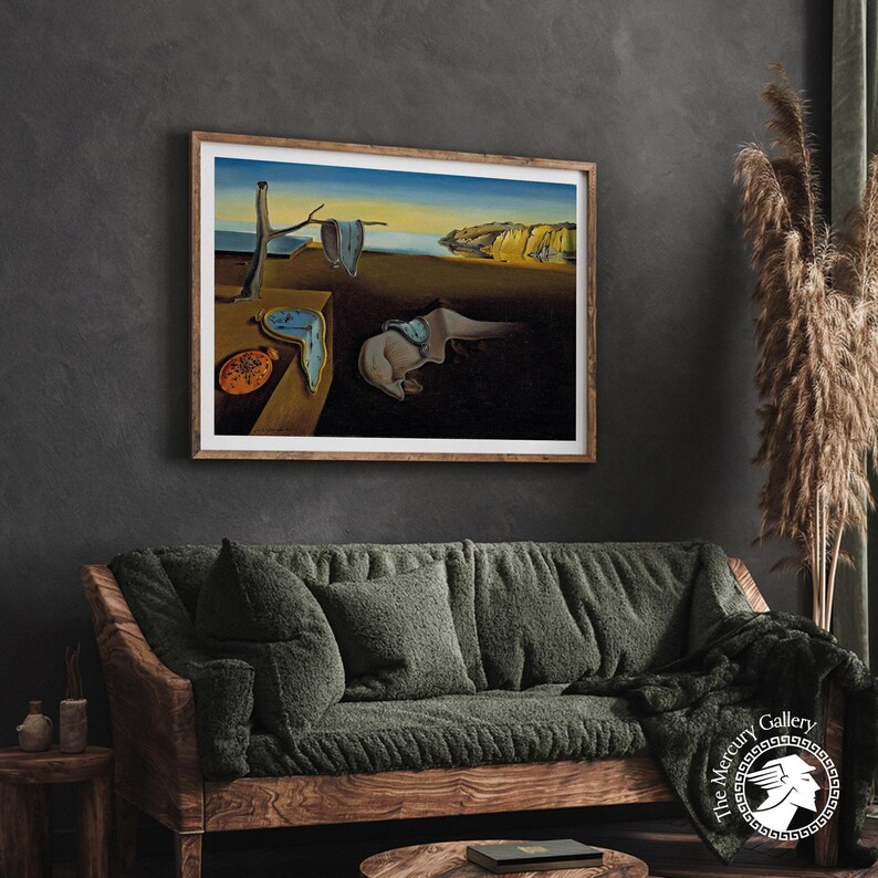 Dali 'Persistence of Memory' Kunstdruck, Museumsausstellungsplakat Bild 9