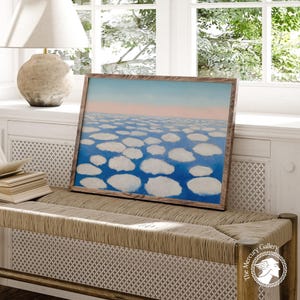 Georgia O'keeffe Print, Above the Clouds I, Landscape Wall Art, American Modernism Wall Decor, Housewarming Gift, Christmas Gift image 3