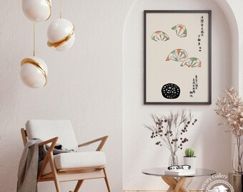 Taguchi Tomoki Japanese Art Print, Fine Art Boho Wall Decor