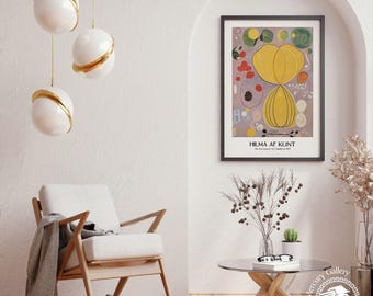 Hilma Af Klint Poster, Abstract Modern Art Print