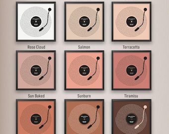 Custom Song Lyrics Print, Vinyl Record Art, Personalized Music Gift, P16
