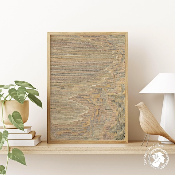 Paul Klee、ABSTRACT、海外版超希少レゾネ、新品額付 Paul Klee Coastal Abstract Art Print: Eclectic Home Decor - Etsy