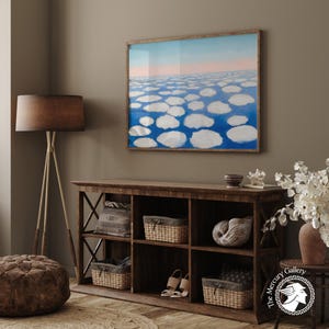 Georgia O'keeffe Print, Above the Clouds I, Landscape Wall Art, American Modernism Wall Decor, Housewarming Gift, Christmas Gift image 6