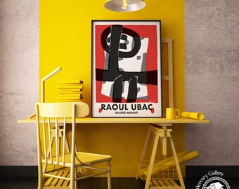 Gallery Maeght Exhibition Poster, Raoul Ubac Art Print