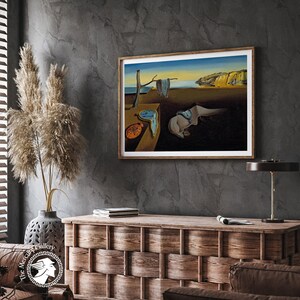 Dali 'Persistence of Memory' Kunstdruck, Museumsausstellungsplakat Bild 8