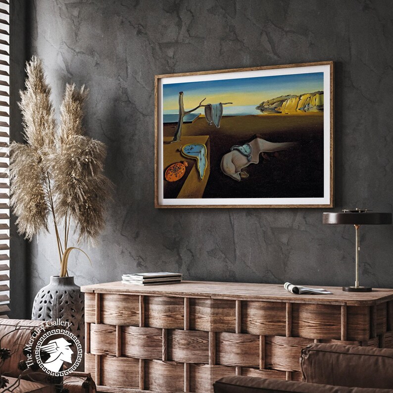 Dali 'Persistence of Memory' Kunstdruck, Museumsausstellungsplakat Bild 8
