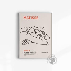 Impresión de Matisse "Mujer dormida", póster de arte francés imagen 5