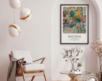Henri Matisse Plakat, Interieur mit einem jungen Mädchen, Paris 1905, Museum of Modern Art