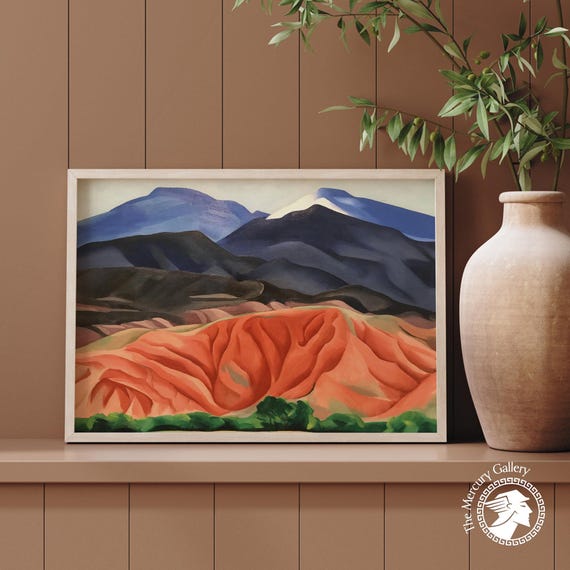 Georgia O'keeffe, Black Mesa Landscape - 1930, New Mexico