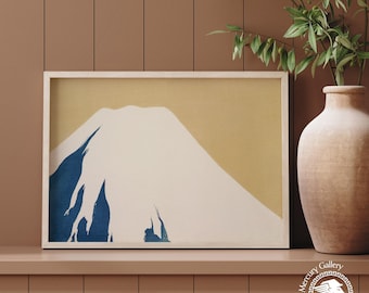Kamisaka Sekka Mount Fuji Print, Japanese Vintage Wall Art