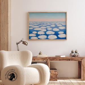 Georgia O'keeffe Print, Above the Clouds I, Landscape Wall Art, American Modernism Wall Decor, Housewarming Gift, Christmas Gift image 5