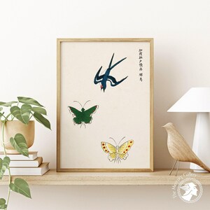 Taguchi Tomoki Print, Vintage Japanese Decor, Animal Print, Gallery Wall Art, Christmas Gift