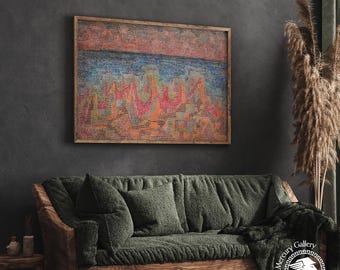 Paul Klee 'klippen Am Meer' Art Print, Abstract Seascape, Modern