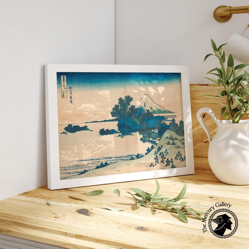 Hokusai Mount Fuji Print, Japanese Woodblock Art - Etsy