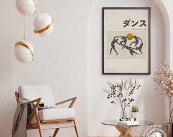 Henri Matisse Dance Art Print, Vintage Exhibition Poster