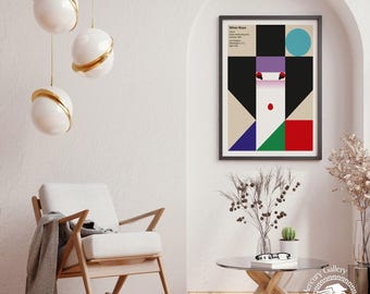 Japanese Art- Ikko Tanaka Set Prints - Nihon Buyo- Exhibition P