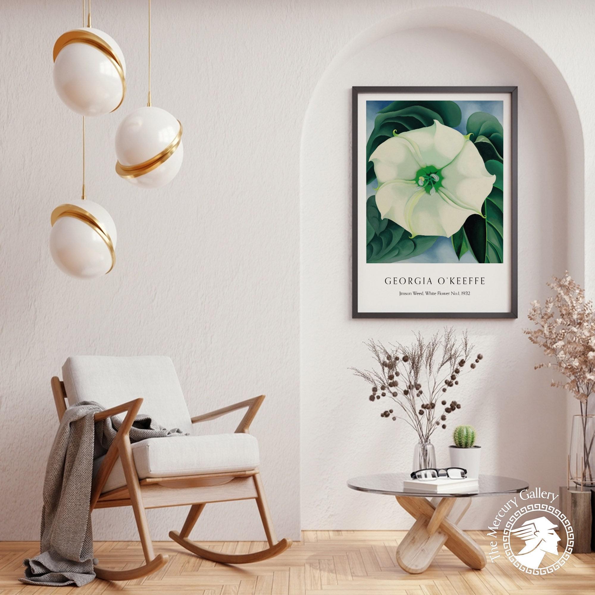 Georgia O'keeffe Poster, Jimson Weed, White Flower No:1 - 1932