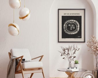 UBAC アートポスター GALERIE MAEGHT Gallery Maeght Exhibition Poster, Raoul Ubac Art Print