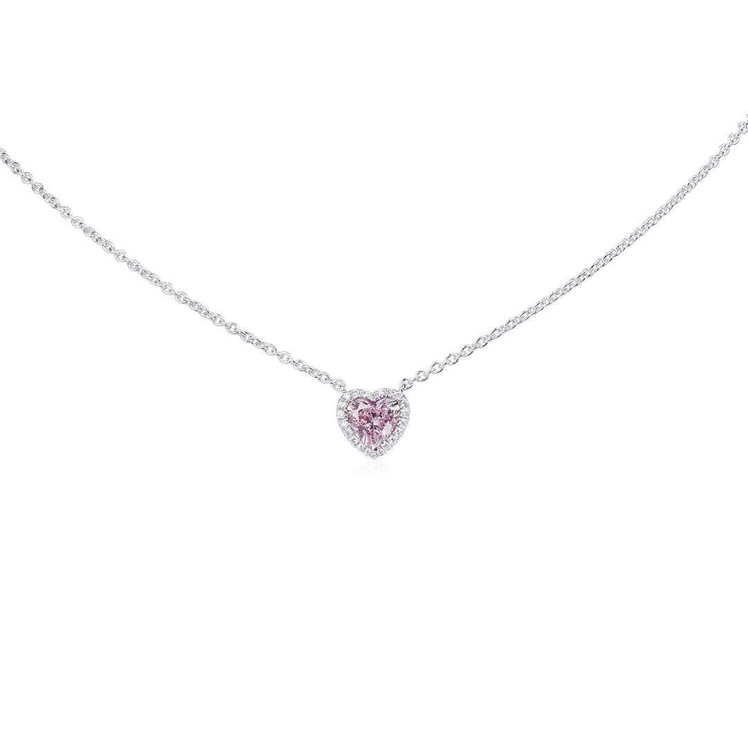 light-pink-color-heart-shape-natural-diamond-18k-white-gold-etsy