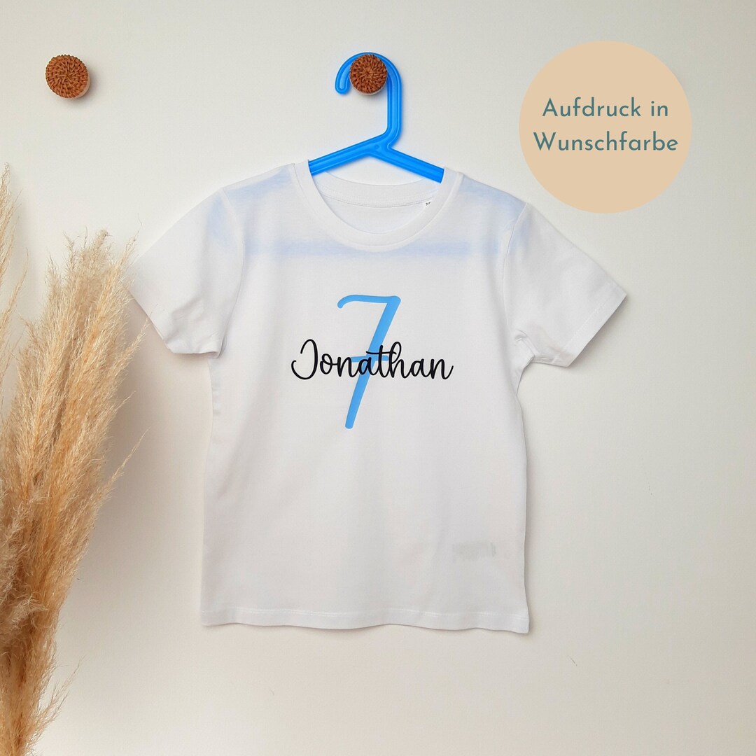 Geburtstags T-Shirt Für Pferdemädchen - Personalisiert Mit Alterszahl