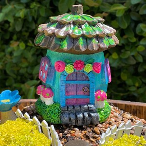Turquoise Fairy Cottage