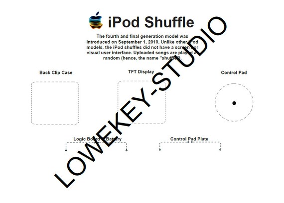 iPod Shuffle Case (4th gen.)