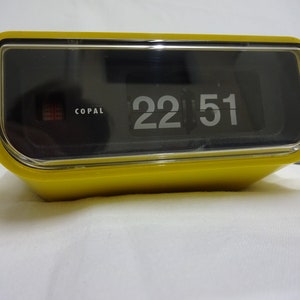 Copal 225 Flipclock Klappzahlenuhr 70ies