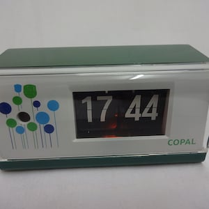 Copal AP 110 Flipklok Klappzahlenuhr Vintage