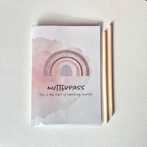 Capa para passaporte de maternidade, capa protetora para documentos durante a gravidez, presente de gravidez