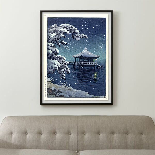 Japanese Exhibition Poster Vintage Wall Art Print Wall Art - Etsy