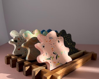 Terrazzo coaster | Splat coaster | Colourful home decor | Gift Ideas | Home decor | Coasters