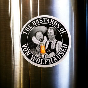 Bastards of Von Wolfausen 10cm Vinyl Sticker