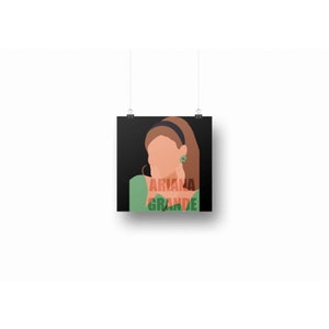 Ariana Grande Digital Print