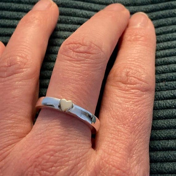 Anello Largo Spinner Grigio Argento BRASS Workshop 24an27 - Foto 7