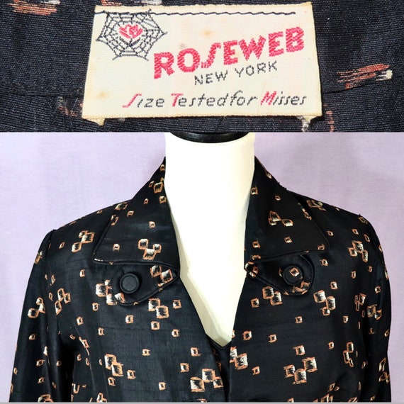 1950s 2-Pe Dress Set by Roseweb New York Misses V… - image 9