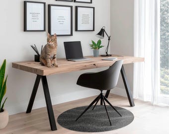 Rippling Sand Patterns Office Chair Floor Protector, Black Chair Floor Protector, Desk Chair Mat, Texture Vinyl Chair Mat, Gaming Chair Mat