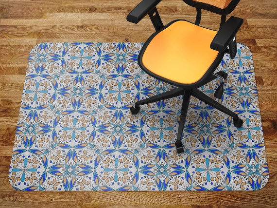 PINNKL Desk Chair mat for Carpeted Floors 2 mm Chair Mat for Hard