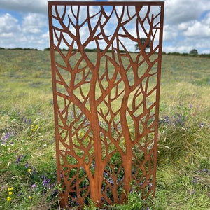 Branches Tree Garden Screen Panel Privacy Screen - Etsy UK