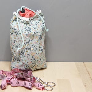Beutel aus beschichteter Baumwolle, Lunchbag, Schutzbeutel, Nassbeutel