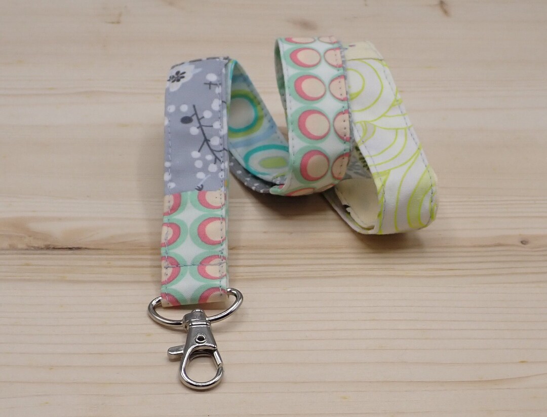Long Key or ID Card Strap Lanyard Etsy