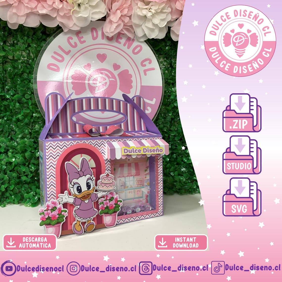 Lunchbox-style Candy Box Template for Birthday Party Favors - Etsy