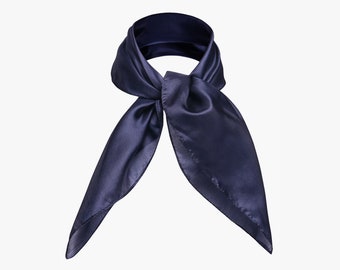 Mulberry Silk Scarf: Small Square Neck Scarf (55x55cm)