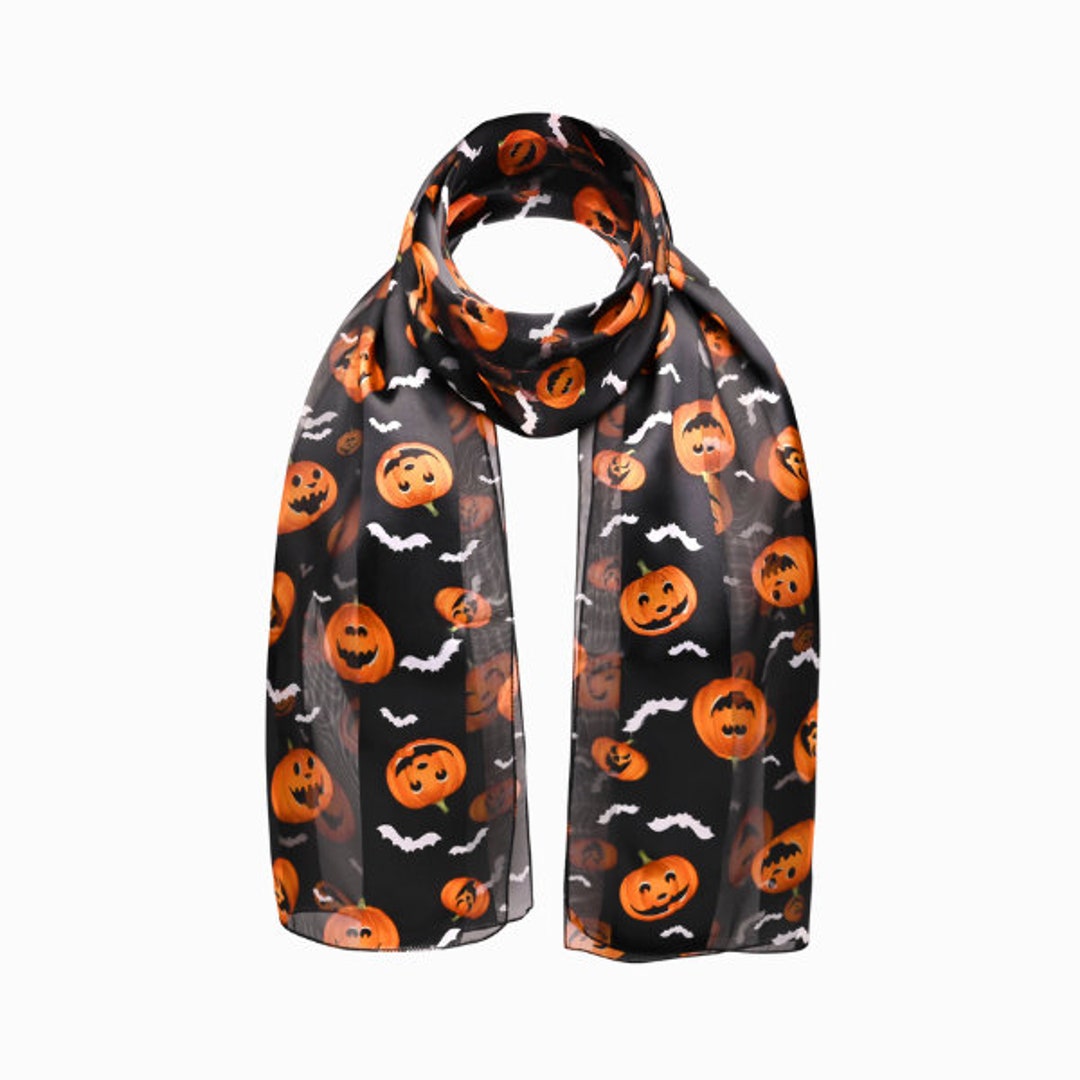 Halloween Scarf Costumes Party Accessories Fun Funky Jack O