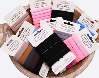 Cotton Hair Ties: Soft, Strong Hold, Metal-Free Elastics
