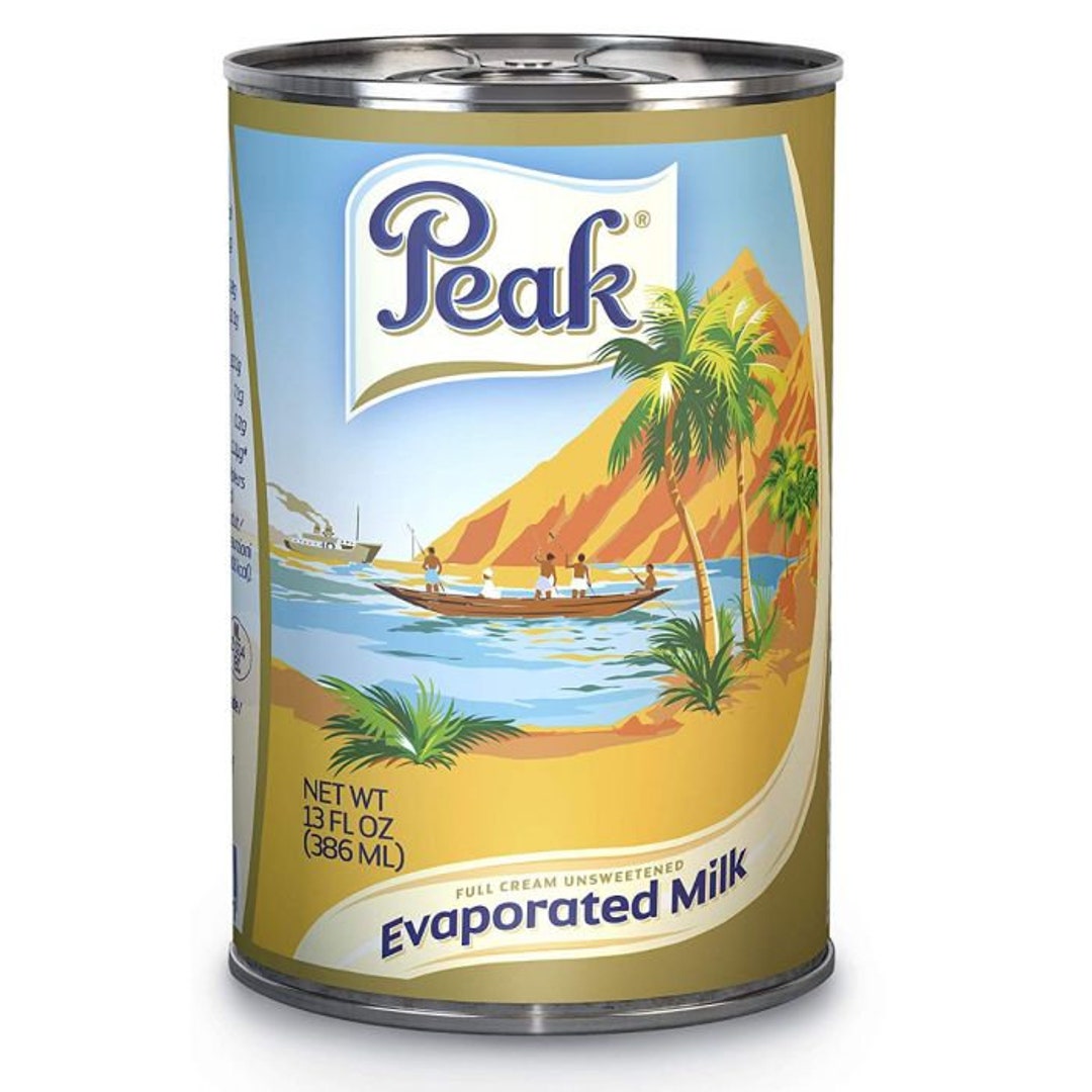 Peak Evaporated Milk Liquid Full Cream Unsweetened Etsy