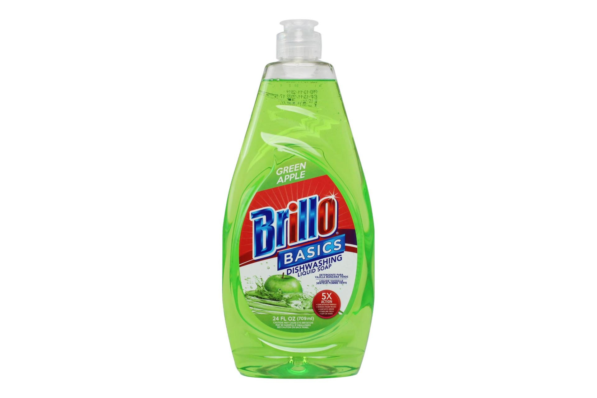Brillo Dish Detergent Green Apple 24 Oz Etsy