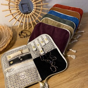 Trousse à bijoux, cadeau femme, cadeau personnalisé