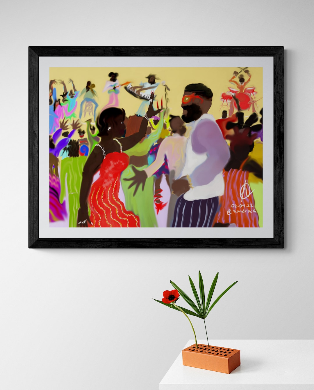 African American Wall Art, Modern Black Art, Black Poster, Black