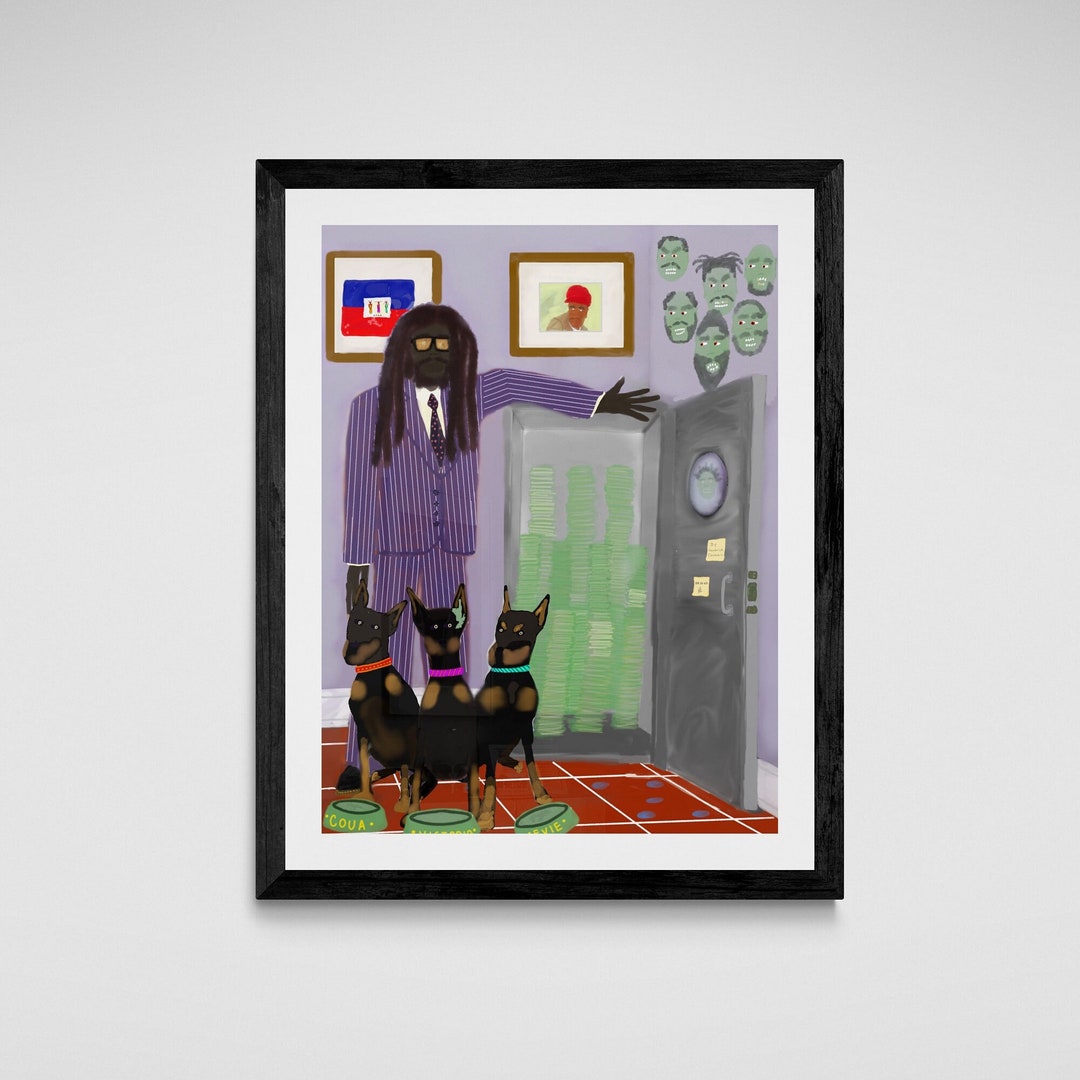 African American Wall Art, Modern Black Art, Black Poster, Black