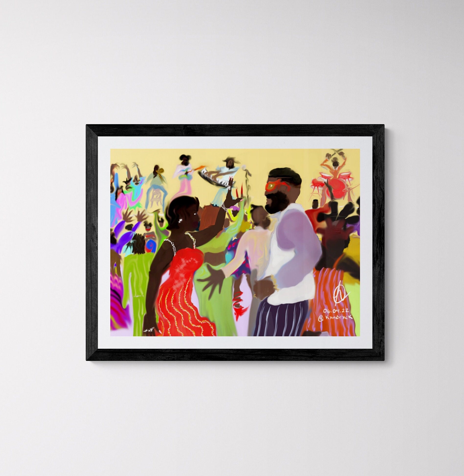 Printable Black Art INSTANT DOWNLOAD Black Art Wall Decor Etsy